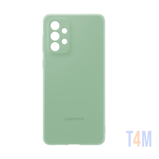 Funda de Silicona para Samsung Galaxy A73 5G Verde